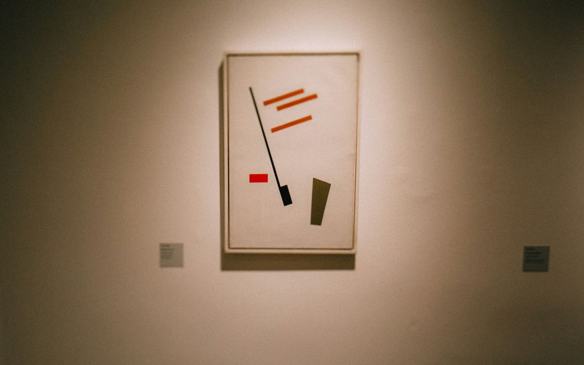 pieza de arte independiente en decoración de interiores
